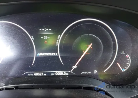 2019 BMW M550I xDrive from USA, damaged, VIN WBAJB9C59KB287904